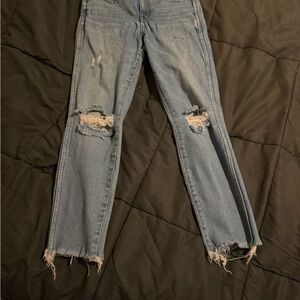 Madewell Skinny Distressed Blue Women's Jeans High rise